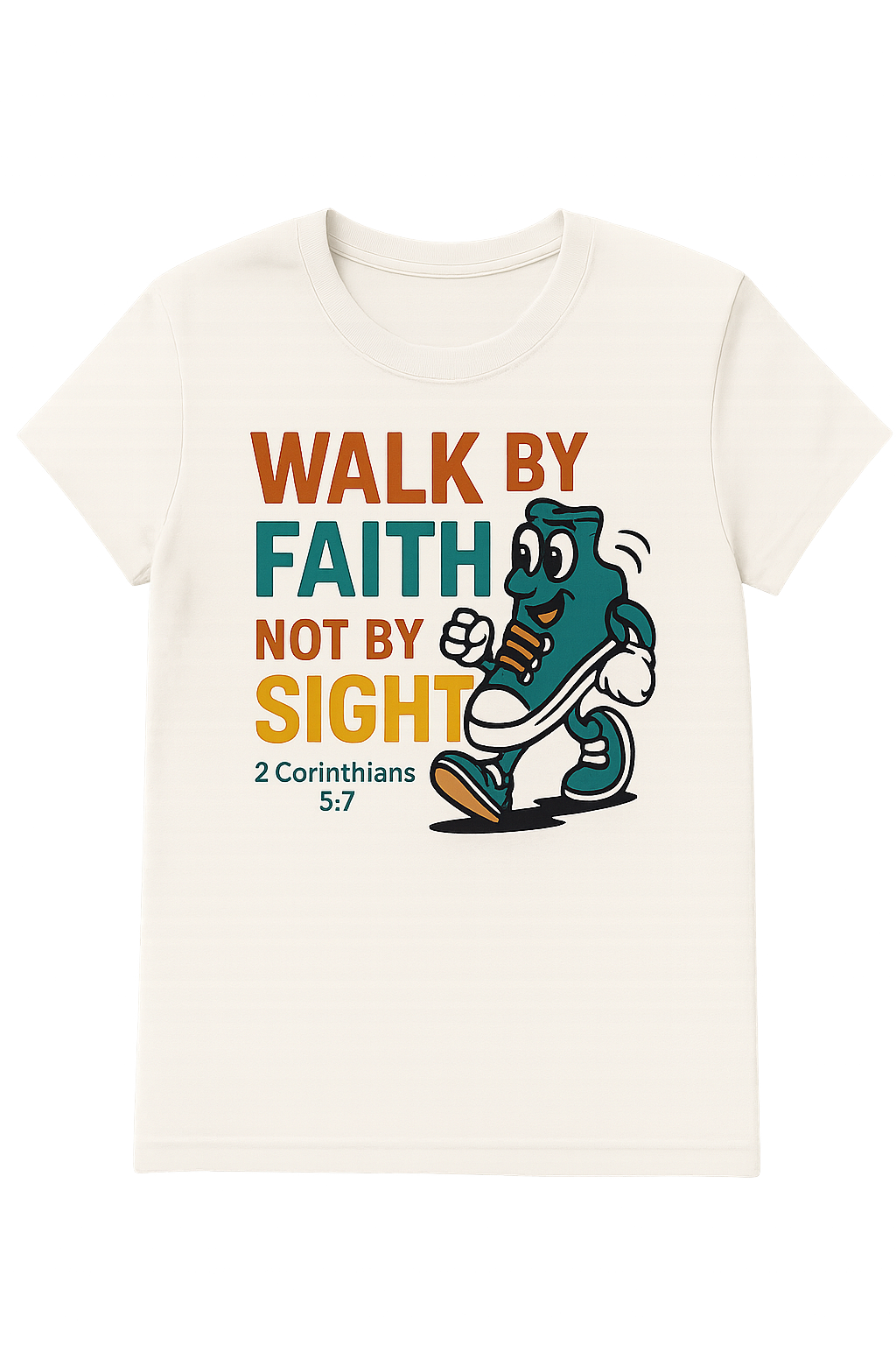 Walk by faith tee