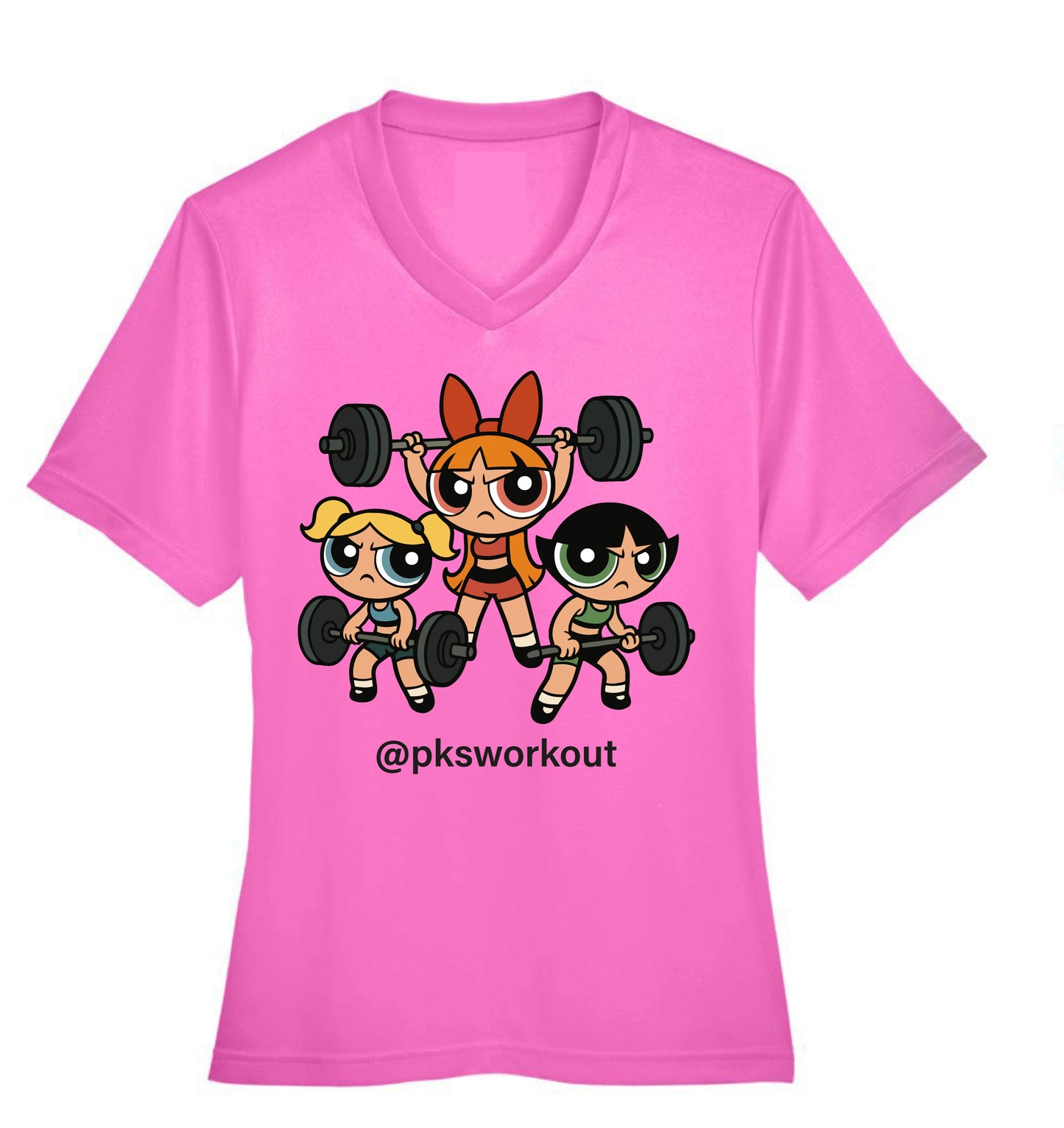 POWERPUFF GIRLS VIP Camiseta DriFit Manga corta cuello en V