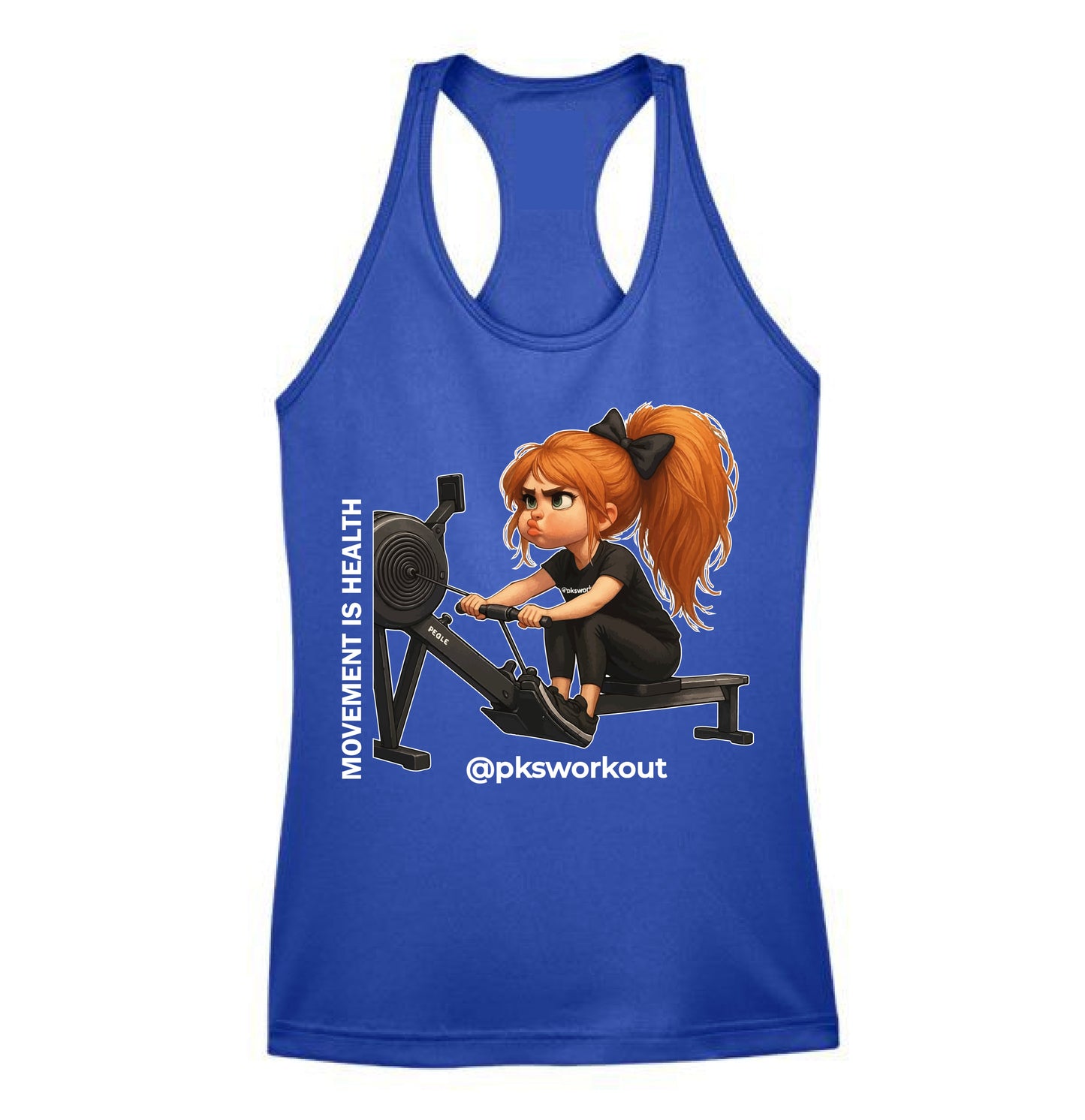 MIH Rowing Girl DriFit Tank Top - Doll Series