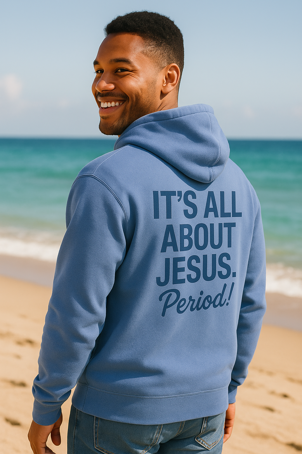 all about Jesus UNISEX Hoodie