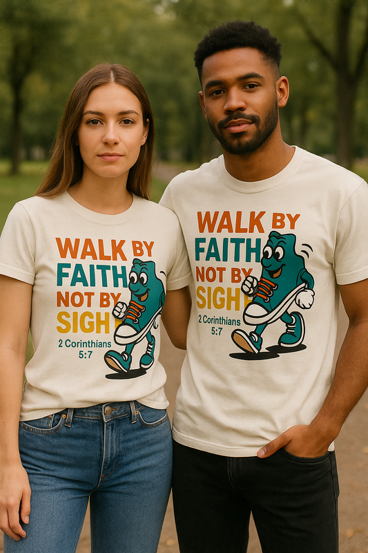 Walk by faith tee