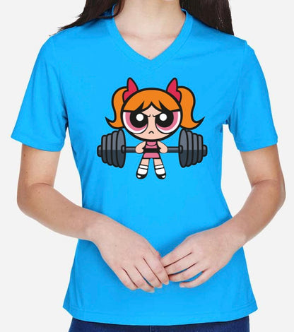 BOMBOM Camiseta DriFit Manga corta cuello en V
