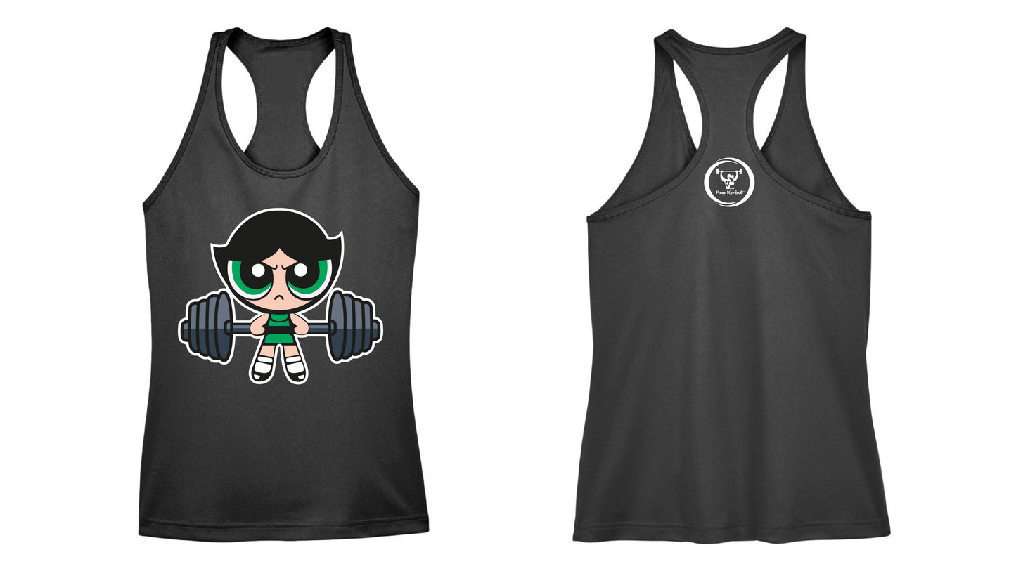 BELLOTA racerback DriFit tank top - powderpuff series
