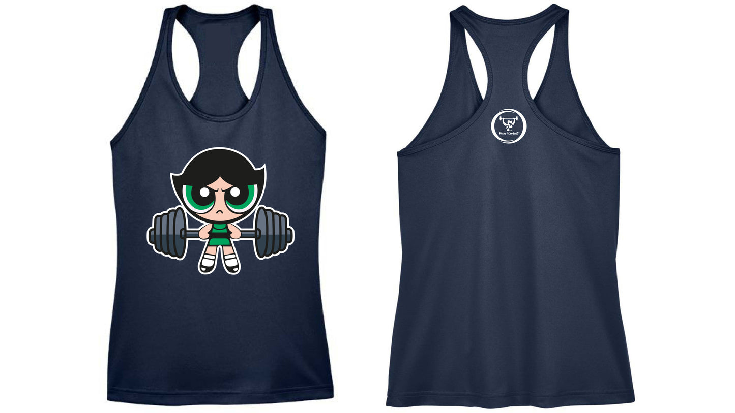 BELLOTA racerback DriFit tank top - powderpuff series