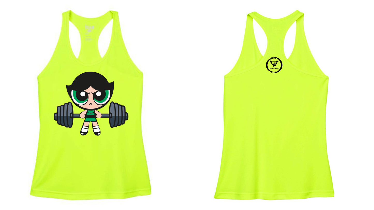 BELLOTA racerback DriFit tank top - powderpuff series