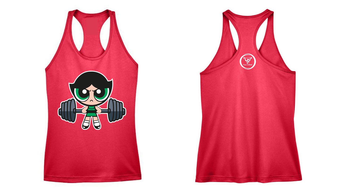 BELLOTA racerback DriFit tank top - powderpuff series