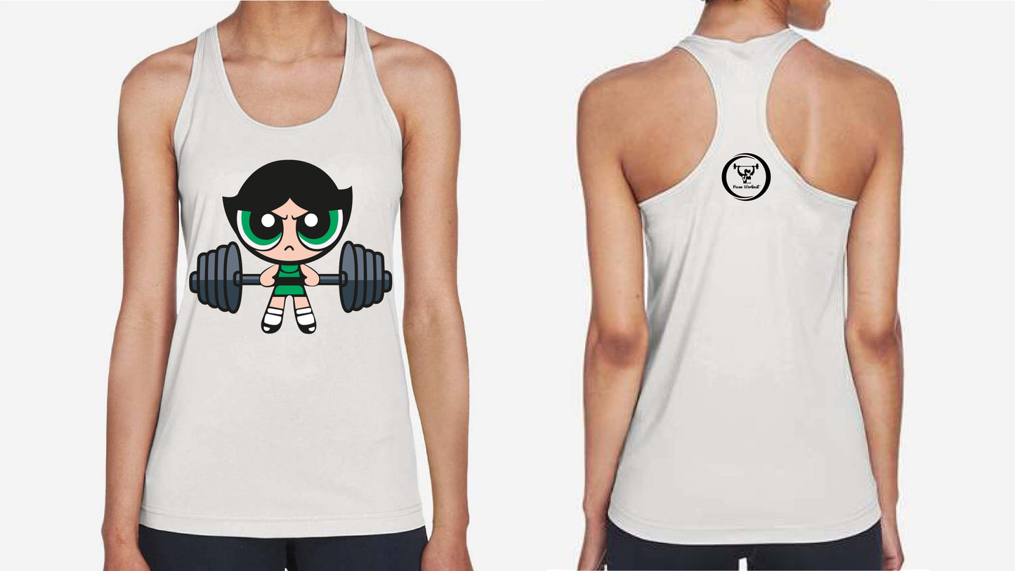 BELLOTA racerback DriFit tank top - powderpuff series