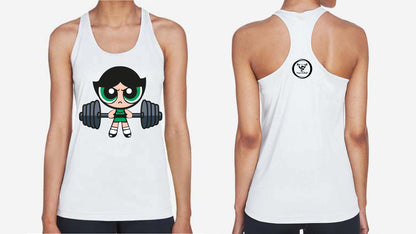 BELLOTA racerback DriFit tank top - powderpuff series
