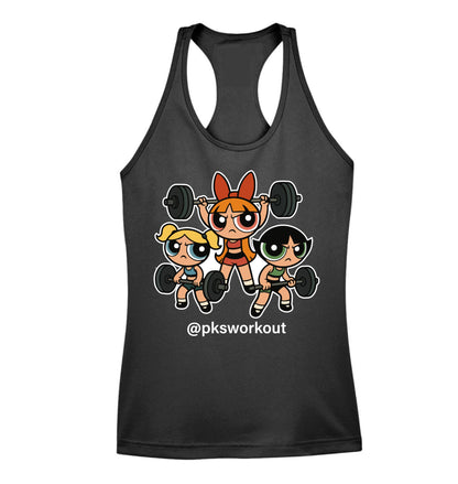 Powerpuff Girls VIP racerback tank top