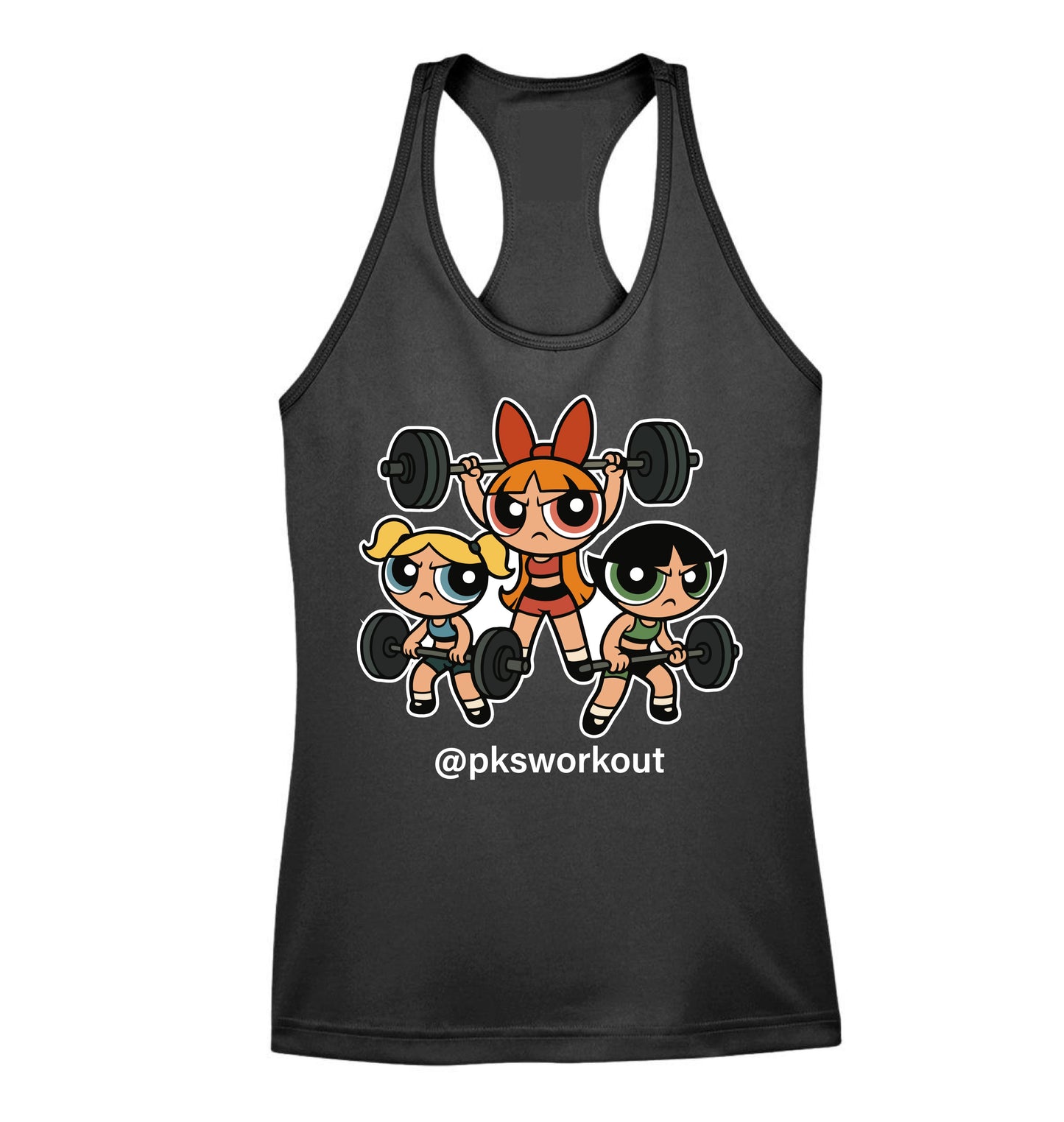 Powerpuff Girls VIP racerback tank top