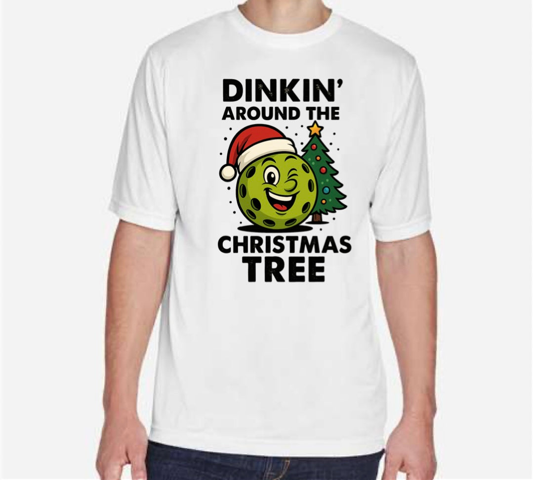 Dinkin around Christmas DriFit shirt