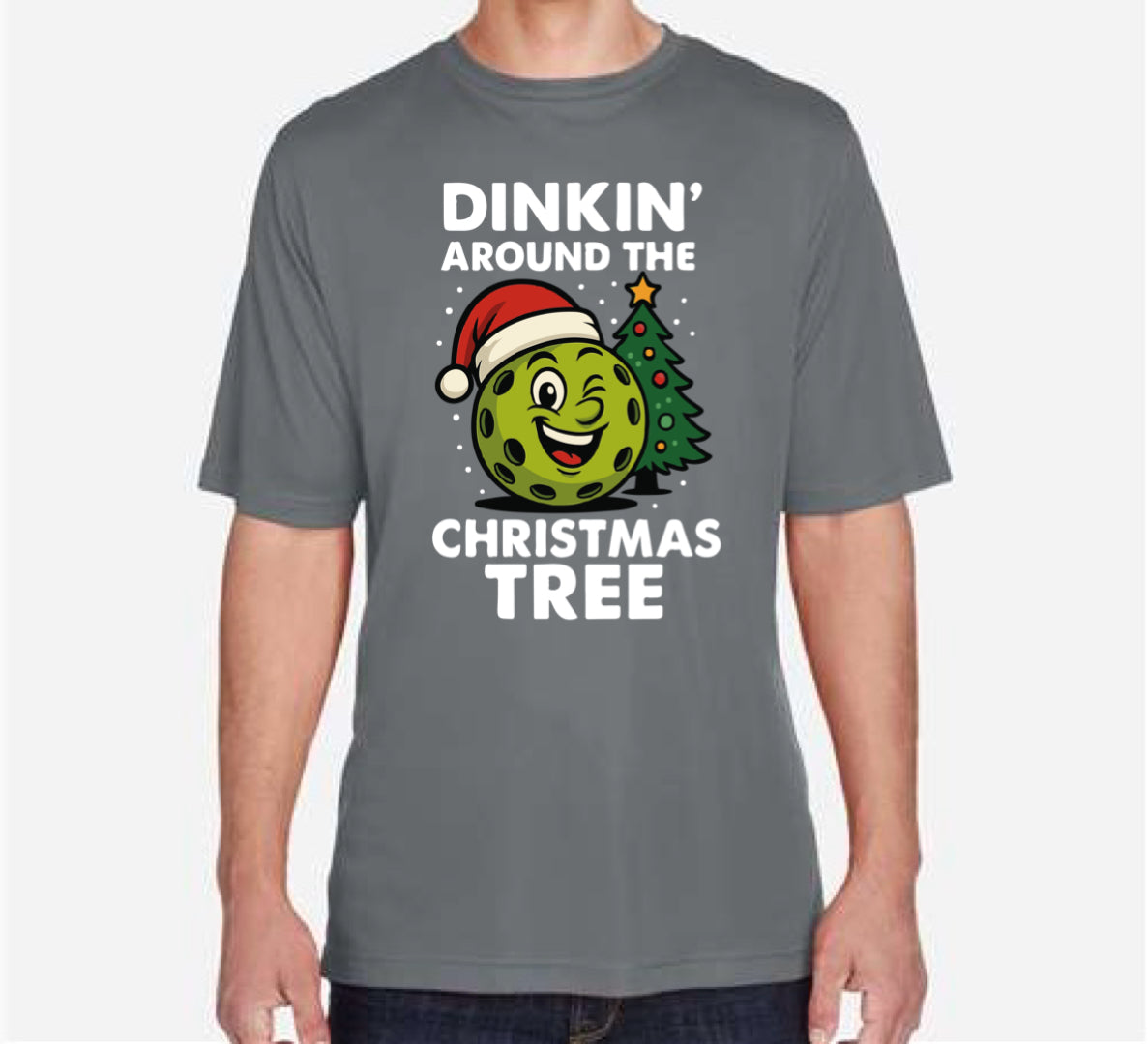 Dinkin around Christmas DriFit shirt