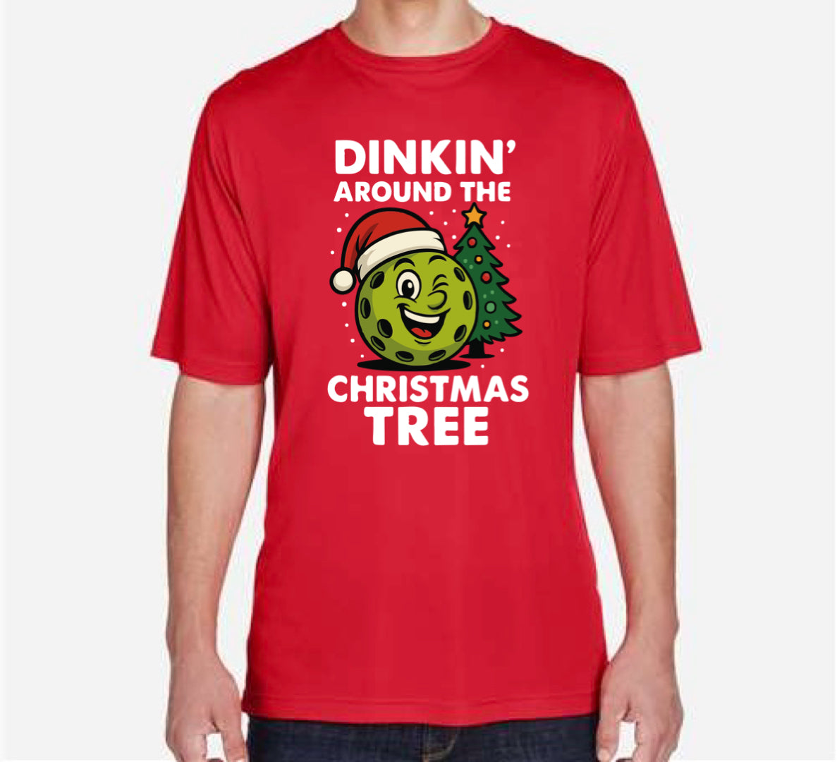 Dinkin around Christmas DriFit shirt