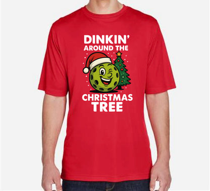 Dinkin around Christmas DriFit shirt