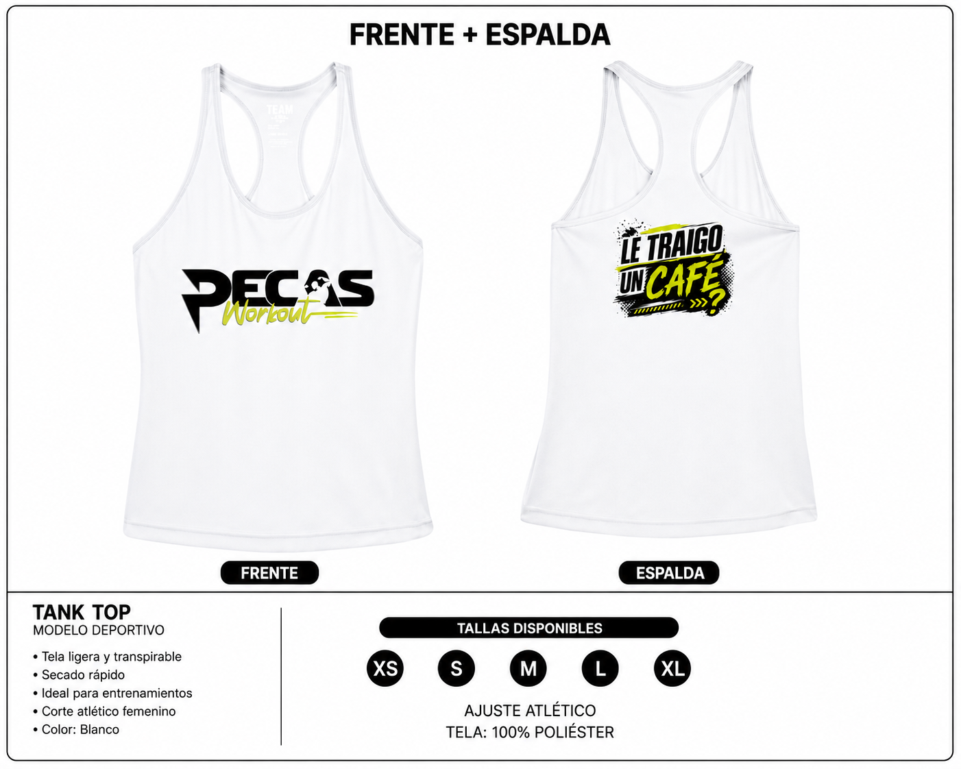Women's Racerback Tank Top 26 White
