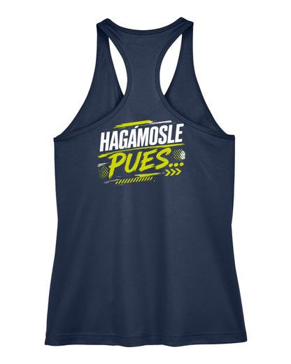 Women's Racerback Tank Top 26 Navy