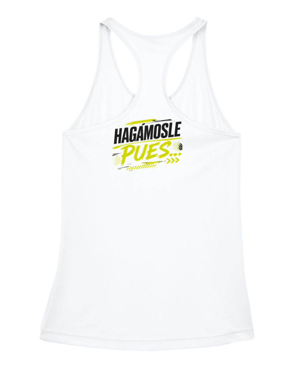 Women's Racerback Tank Top 26 White