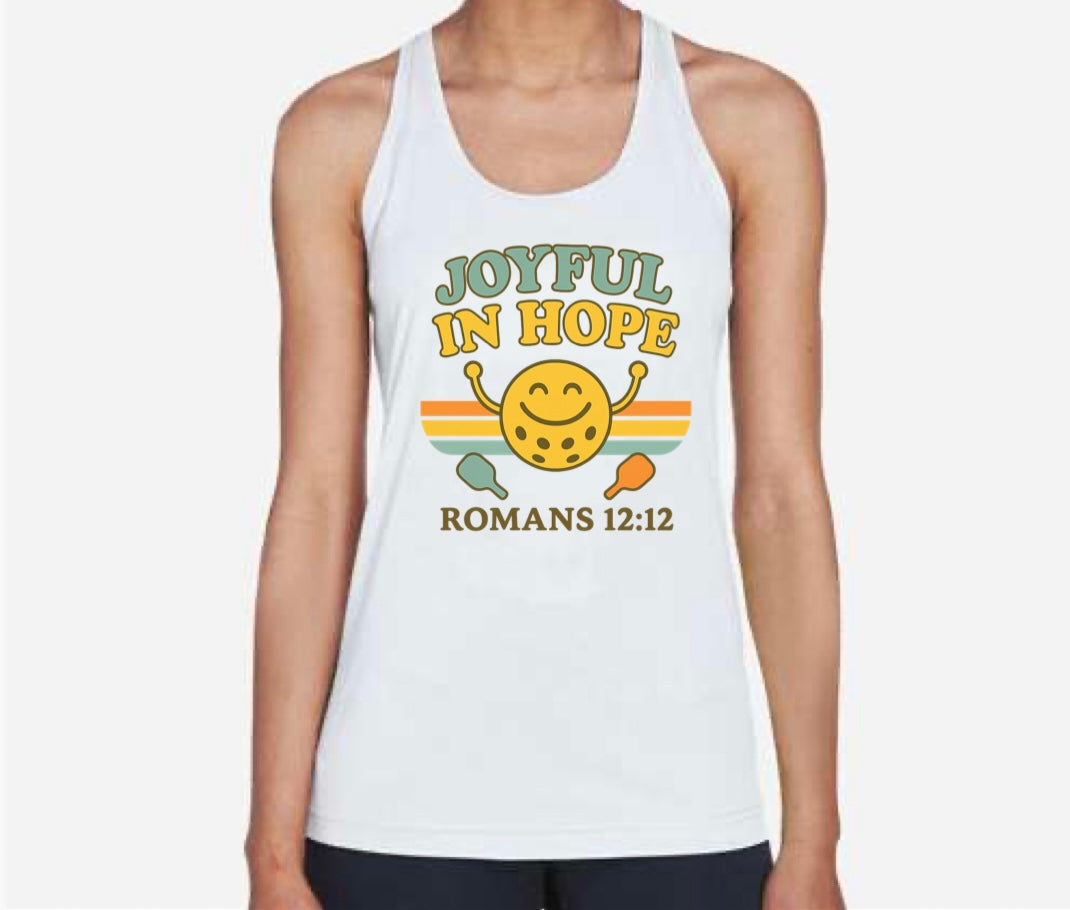 Joyful in HOPE DriFit Tank Top
