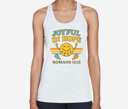 Joyful in HOPE DriFit Tank Top