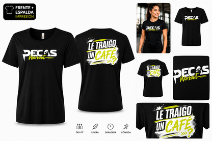 Pecas Workout Graphic Tee 26 Black