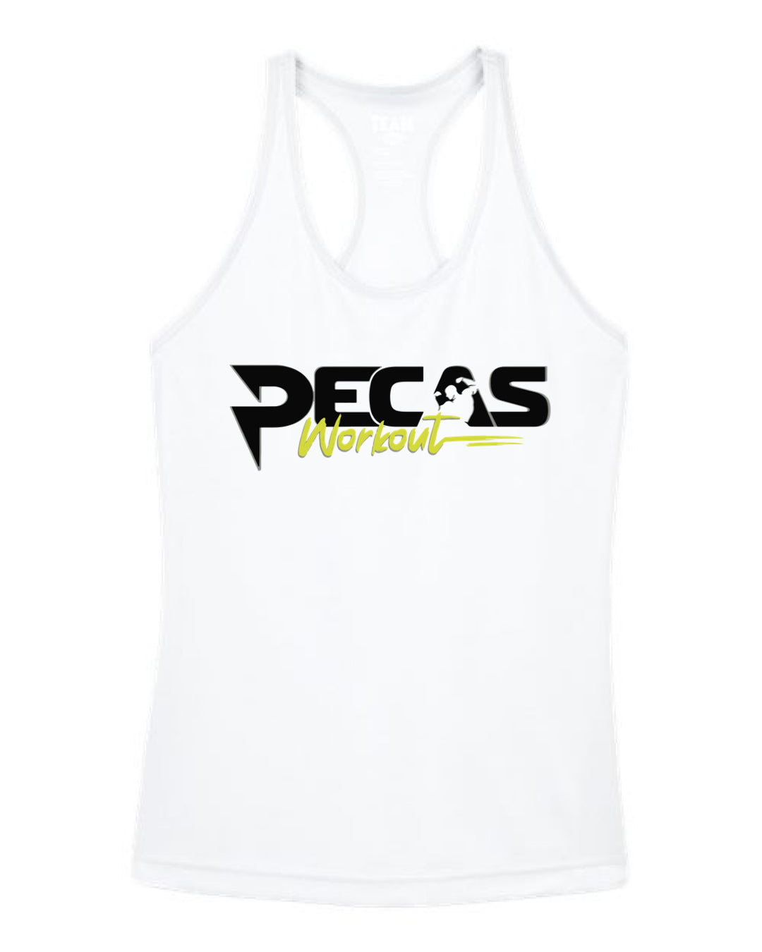 Women's Racerback Tank Top 26 White