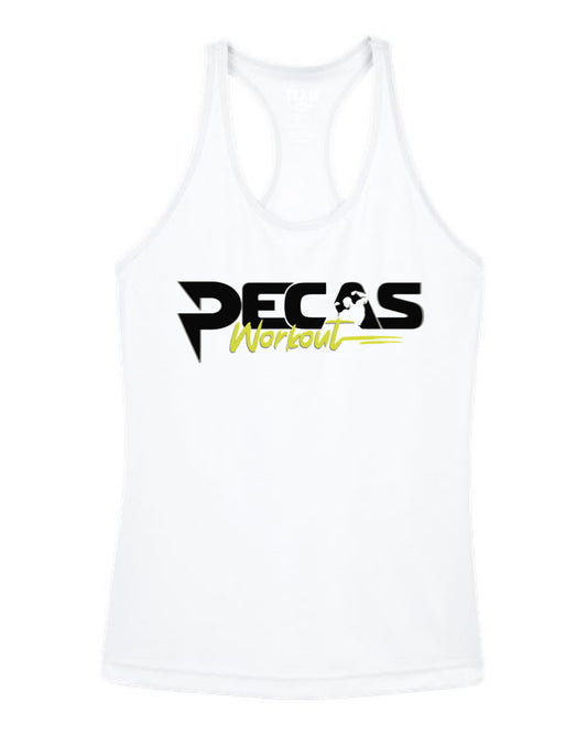 Women's Racerback Tank Top 26 White