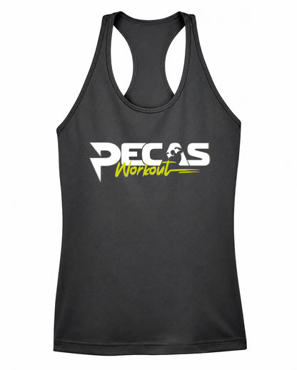 Women's Racerback Tank Top 26 Black
