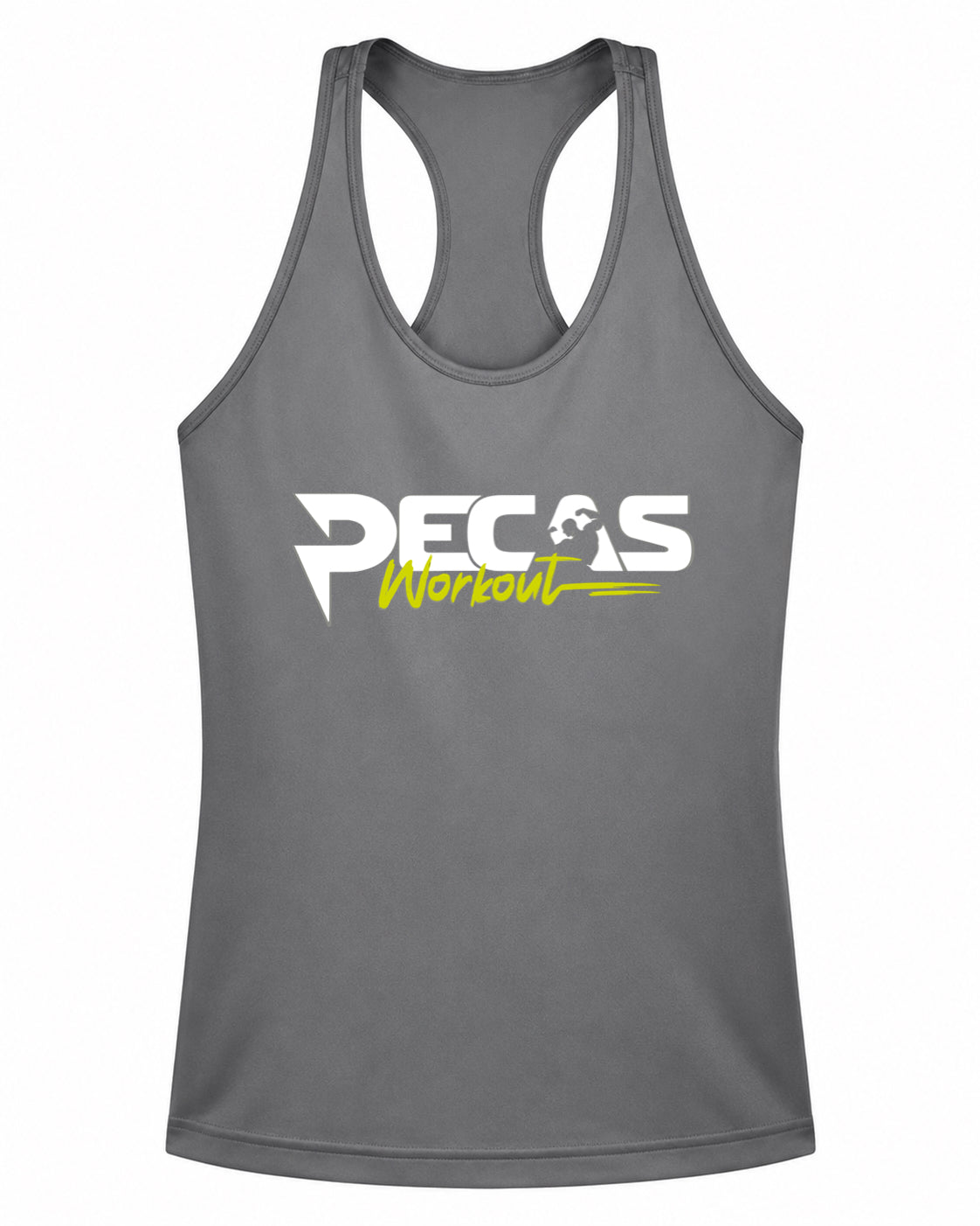 Women's Racerback Tank Top 26 Grey