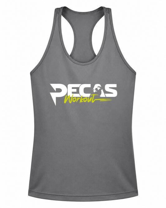 Women's Racerback Tank Top 26 Grey