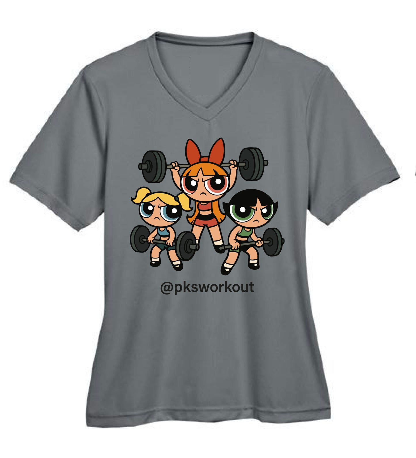 POWERPUFF GIRLS VIP Camiseta DriFit Manga corta cuello en V