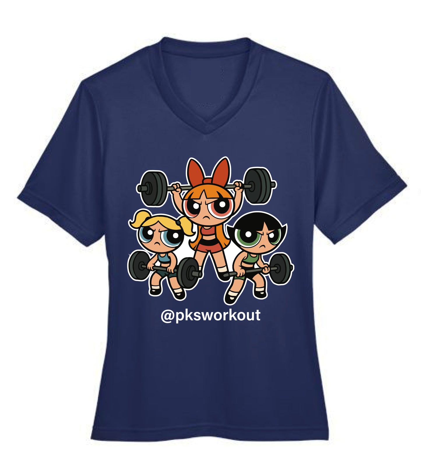 POWERPUFF GIRLS VIP Camiseta DriFit Manga corta cuello en V