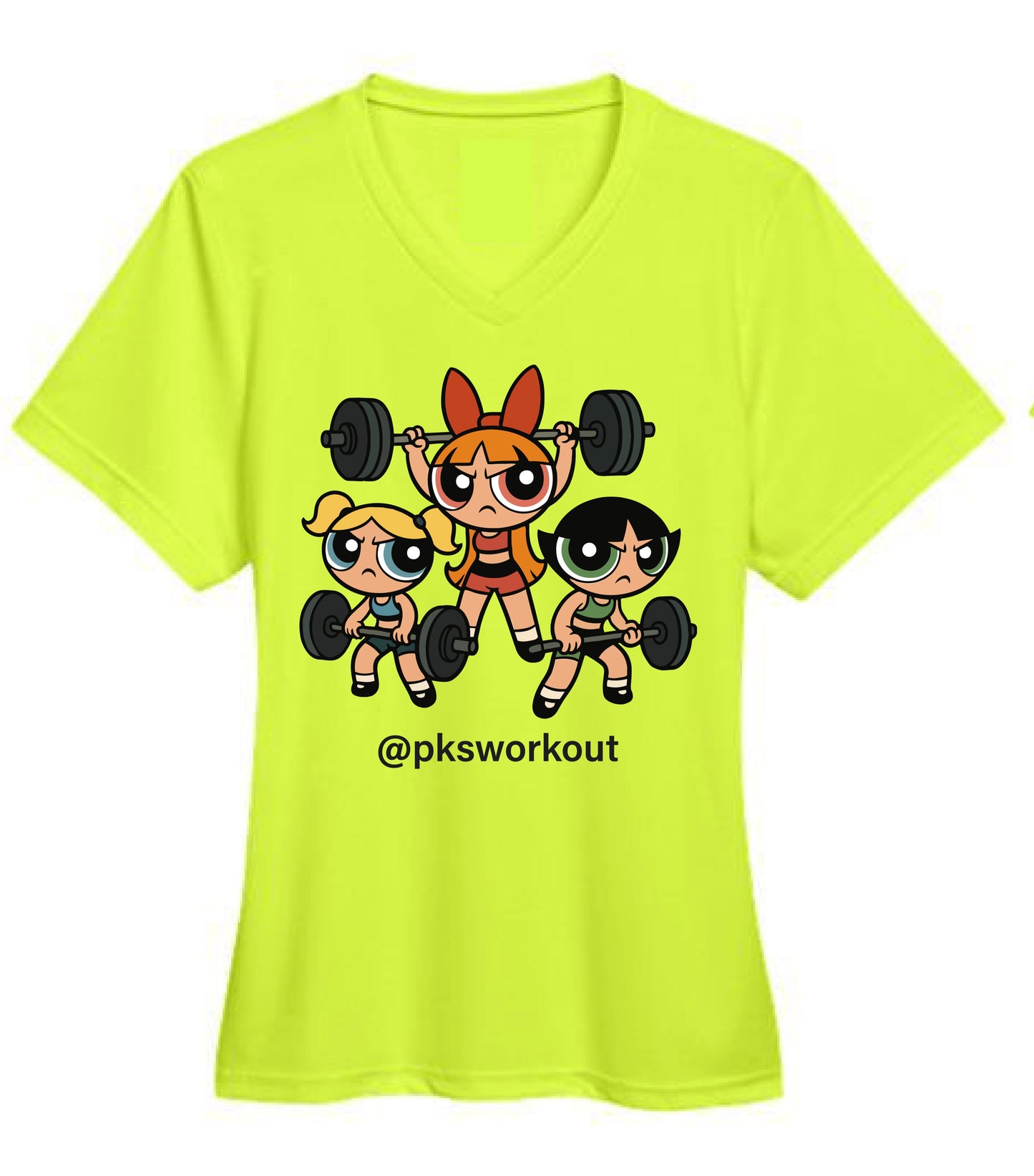 POWERPUFF GIRLS VIP Camiseta DriFit Manga corta cuello en V