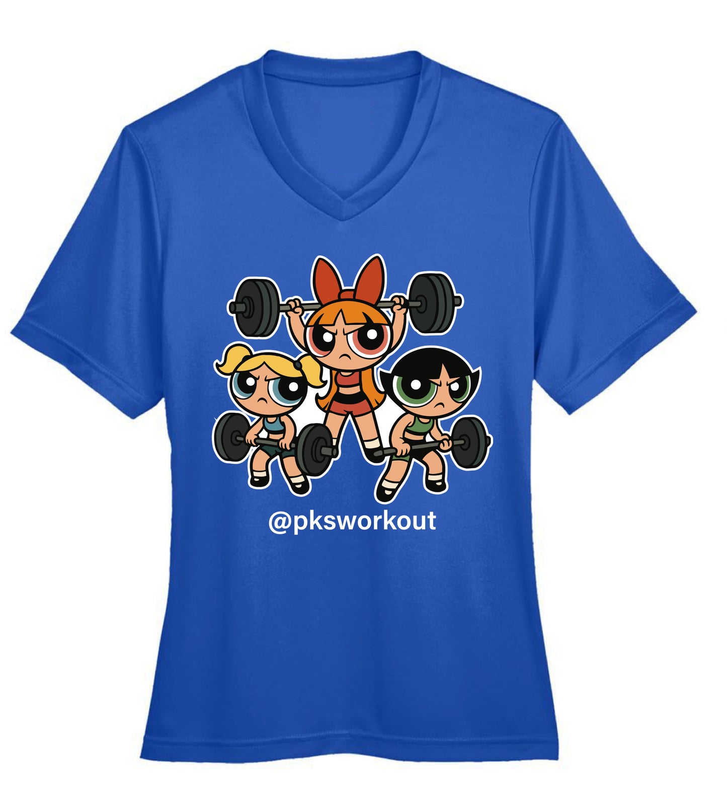 POWERPUFF GIRLS VIP Camiseta DriFit Manga corta cuello en V