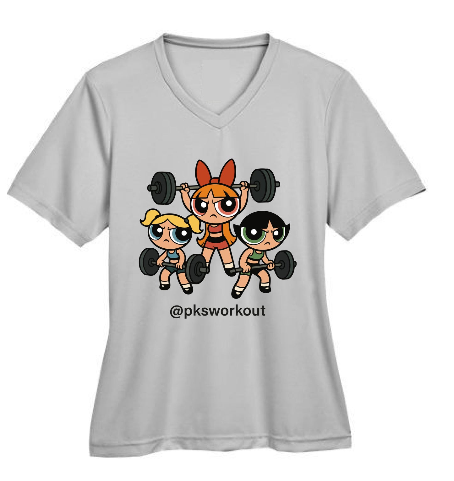 POWERPUFF GIRLS VIP Camiseta DriFit Manga corta cuello en V