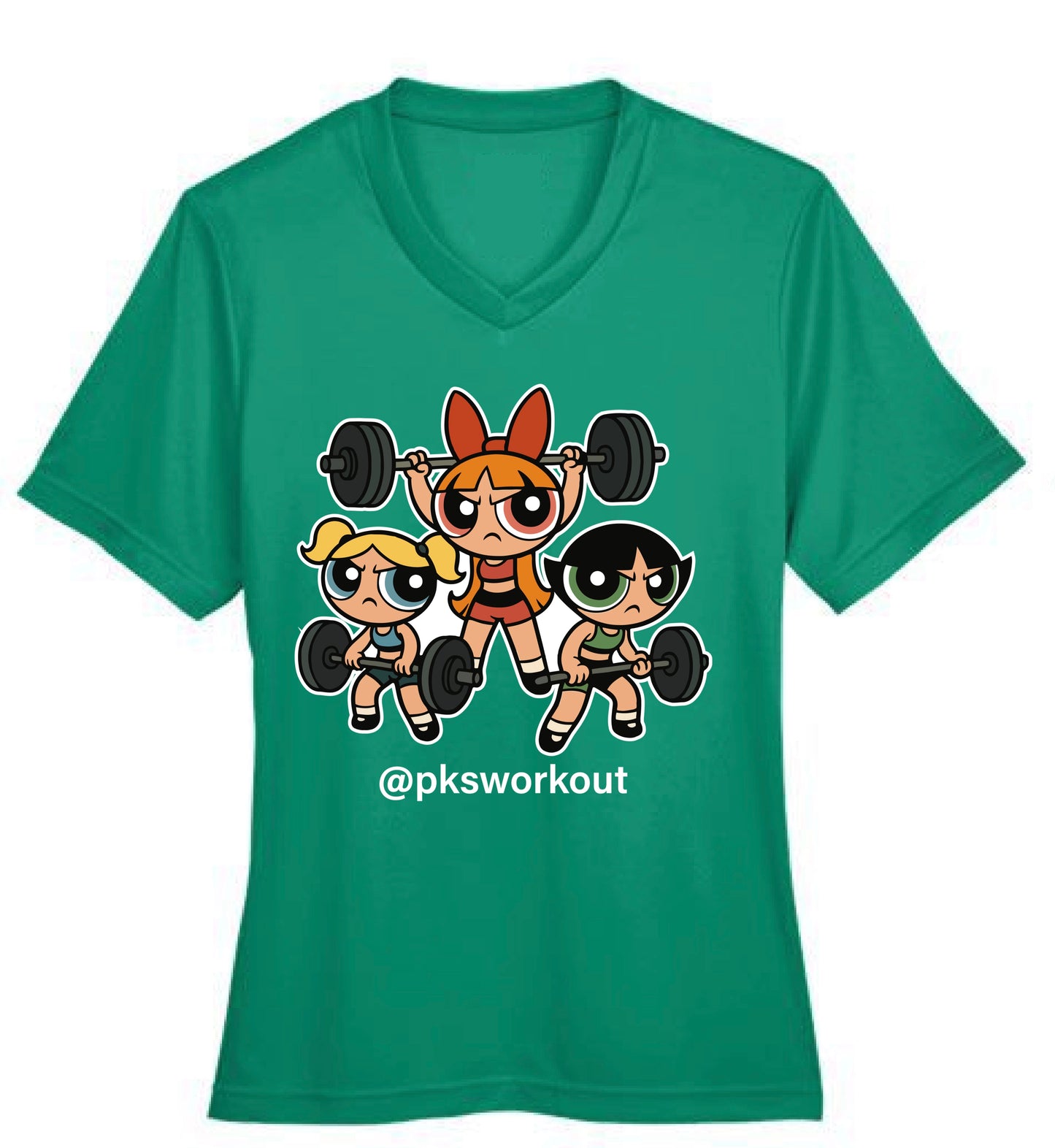 POWERPUFF GIRLS VIP Camiseta DriFit Manga corta cuello en V