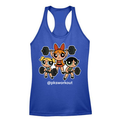 Powerpuff Girls VIP racerback tank top