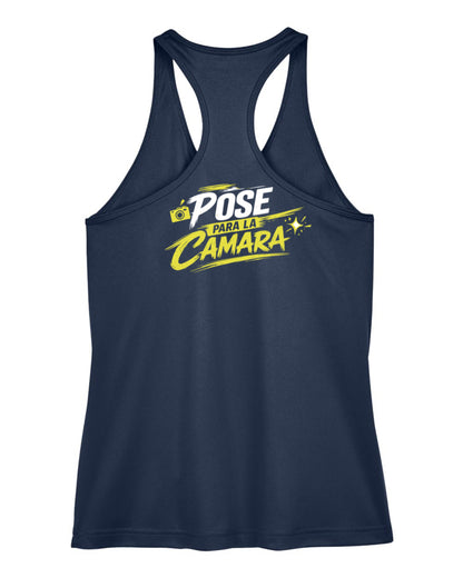 Women's Racerback Tank Top 26 Navy