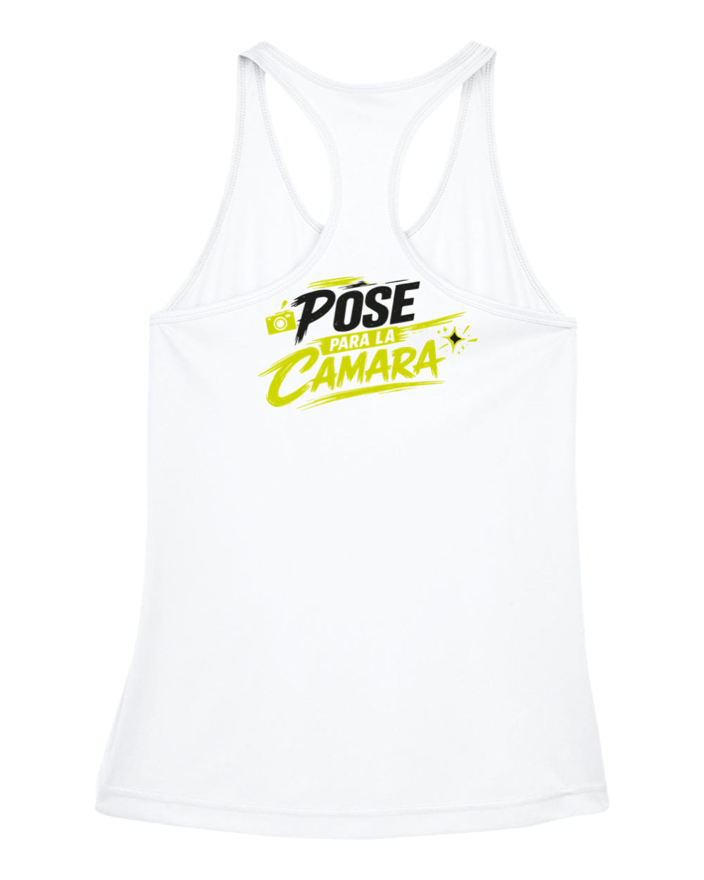 Women's Racerback Tank Top 26 White