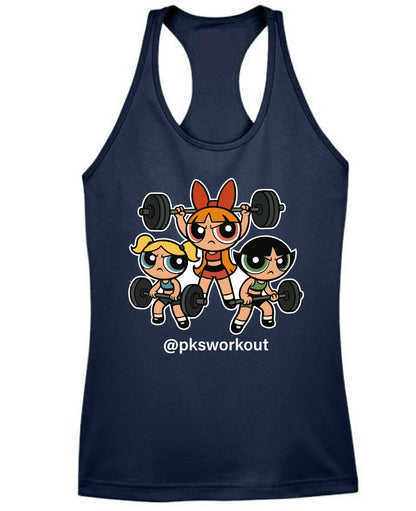 Powerpuff Girls VIP racerback tank top