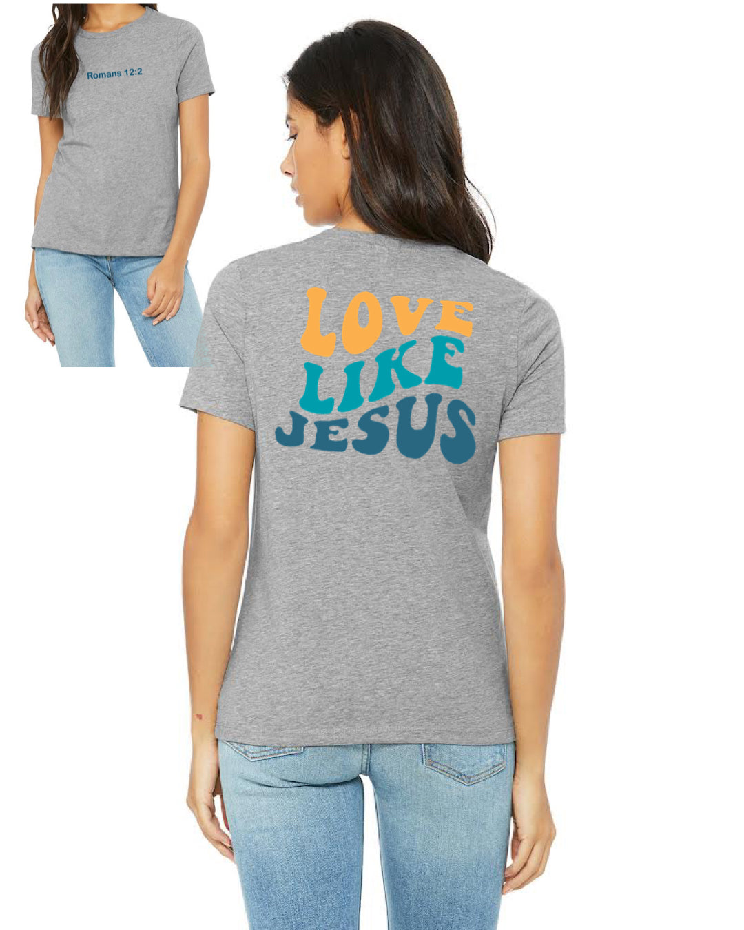 Love Like Jesus Ladies T-Shirt