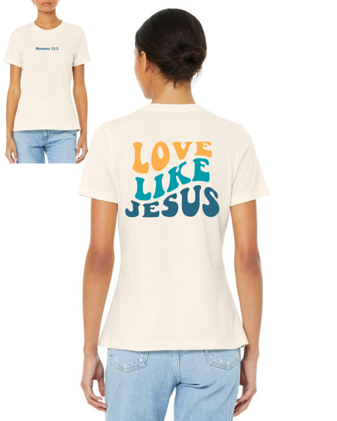 Love Like Jesus Ladies T-Shirt