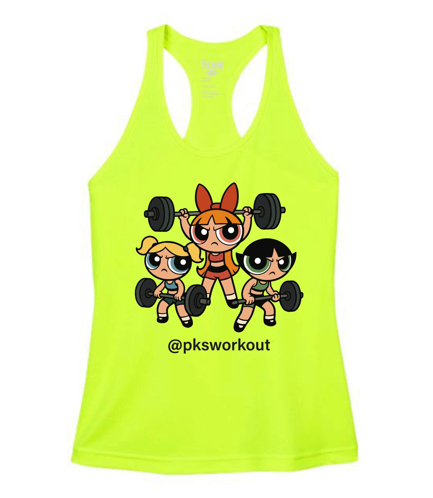 Powerpuff Girls VIP racerback tank top