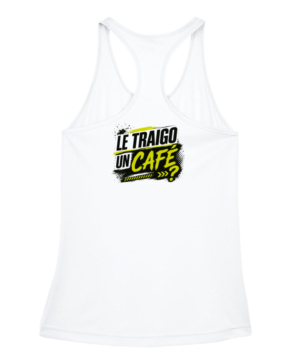 Women's Racerback Tank Top 26 White
