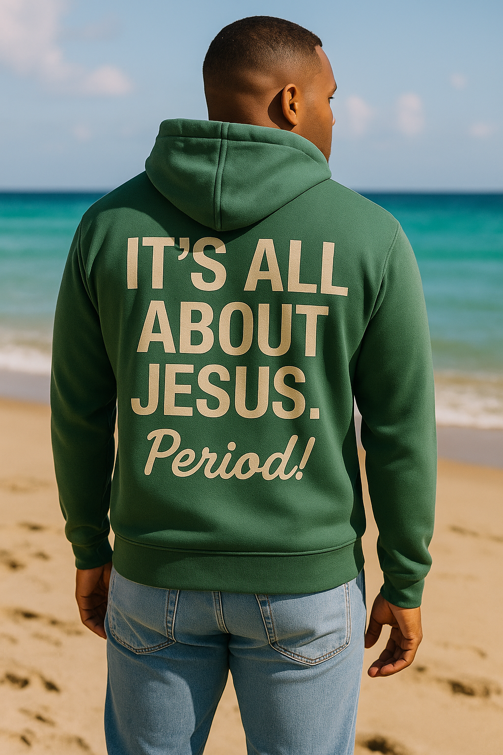 all about Jesus UNISEX Hoodie